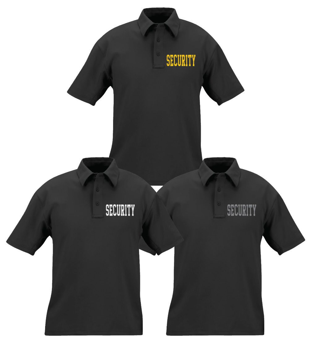 Police Polo Shirt and Security Polo Shirt - Owl Badges