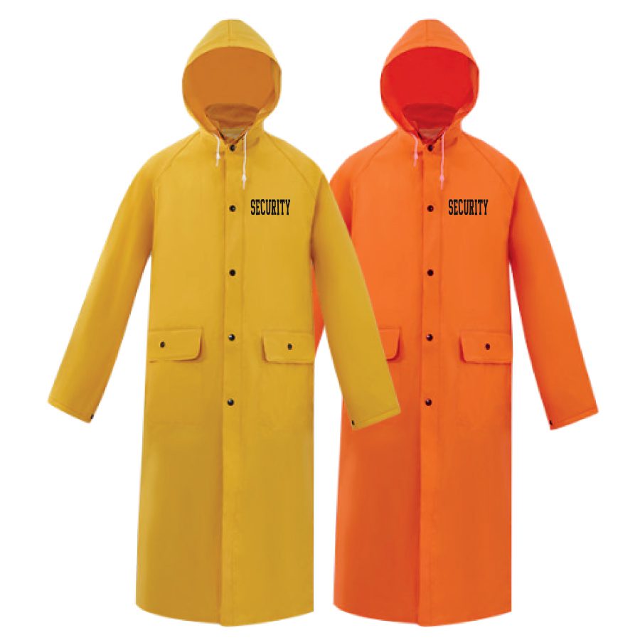 Police Raincoat and Security Rain Coat - Owl Badges