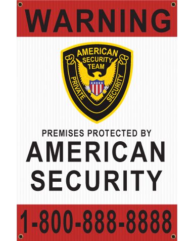 Custom Fence Signs And Security Signs Owl Badges
