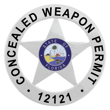 Concealed Carry Permit Badge