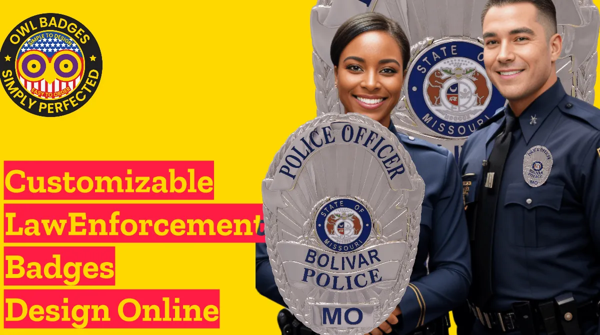 Customizable Law Enforcement Badges, Free Badge Designer