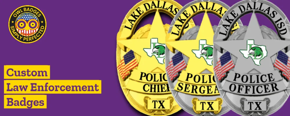 Custom-law-enforcement-badges-for police