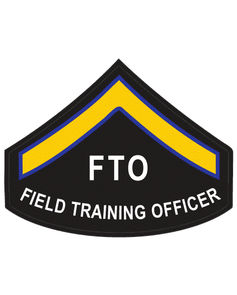 Police Rank Chevron FTO Field Training Officer | Save 80%