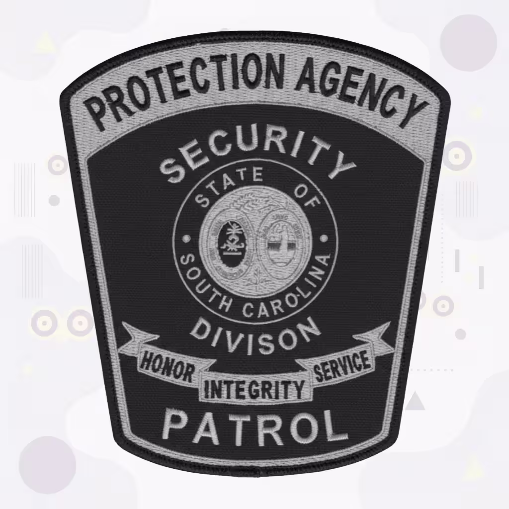 Protection Agency Security Division Patrol Embroidered Patch